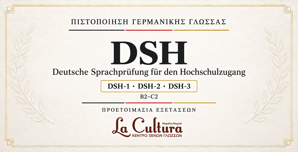 DSH – Πιστοποίηση Γερμανικής για Εισαγωγή σε Γερμανικά Πανεπιστήμια